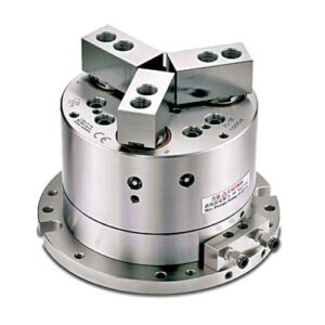 PLVE 3-Jaw Pull Back Power Chuck Fixtures